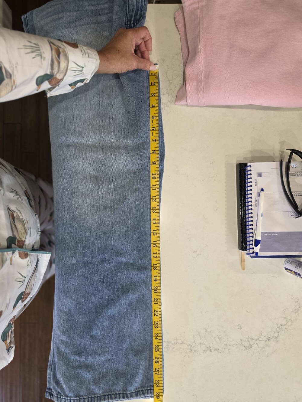 Judy Blue Light Blue Drawstring Jeans - Relaxed Fit - Picture 4 of 5